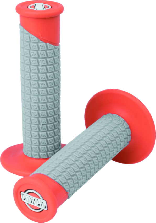 ProTaper 021681 Clamp-On Pillow Top Grips - Orange/Gray