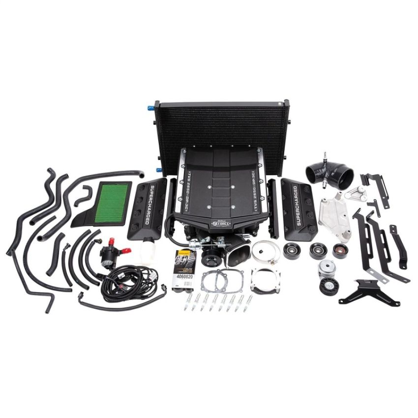 Edelbrock 158320 Supercharger Stage 1 - Street Kit 2018 Ford Mustang GT 5.0L w/o Tuner