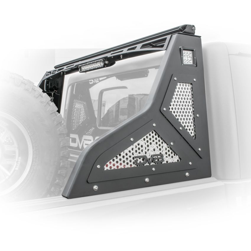 DV8 Offroad RRGL-01 2019+ Jeep Gladiator Bolt On Chase Rack