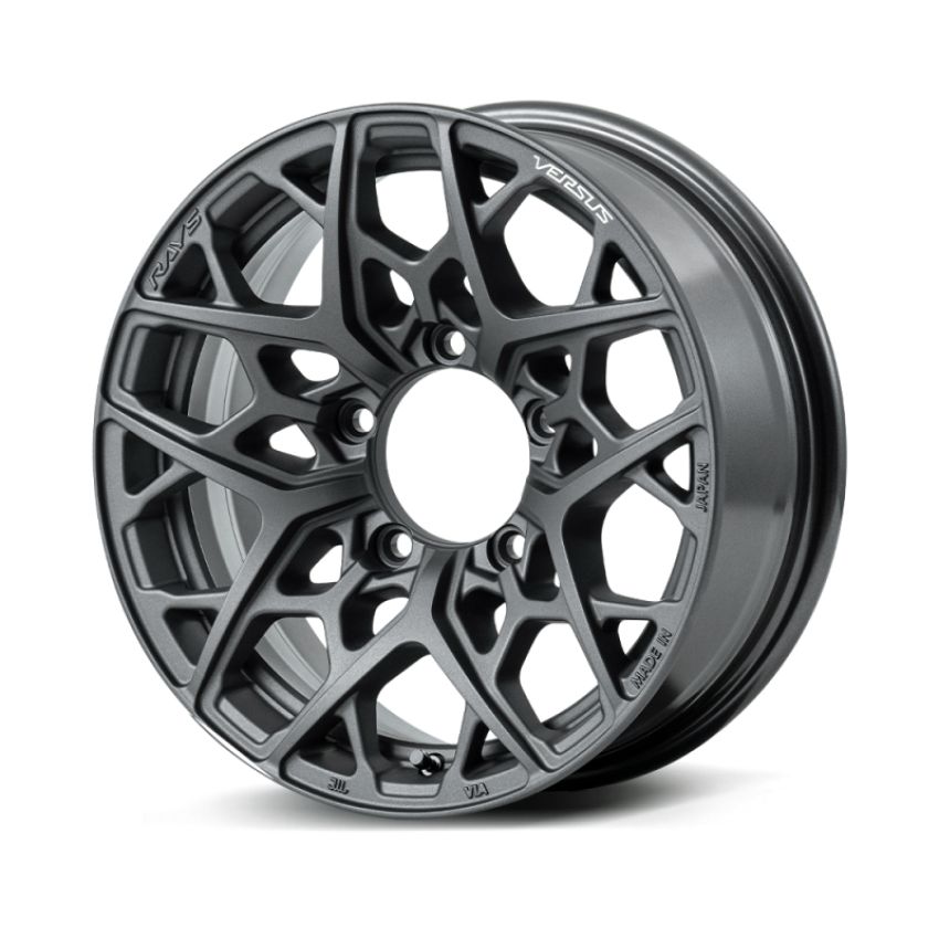 Versus WTKXEF20JAPJ VV25MX 16x5.5 / +20 ET / 5x139.7 BP - Matte Super Dark Gunmetal
