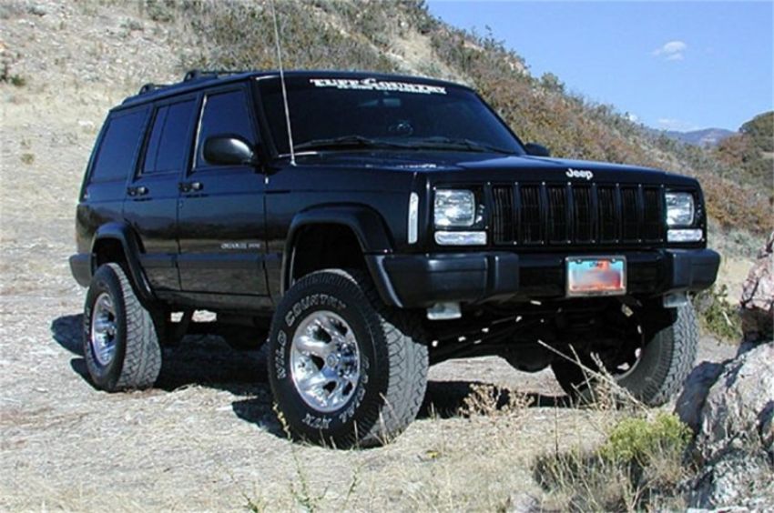 Tuff Country 43801 87-01 Jeep Cherokee 4x4 3.5in Lift Kit EZ-Flex (No Shocks)