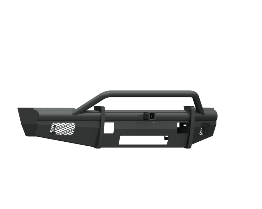 Road Armor 608VF24B 08-10 Ford F-250 Vaquero Front Bumper w/Pre-Runner Guard 2in Receiver - Tex Blk
