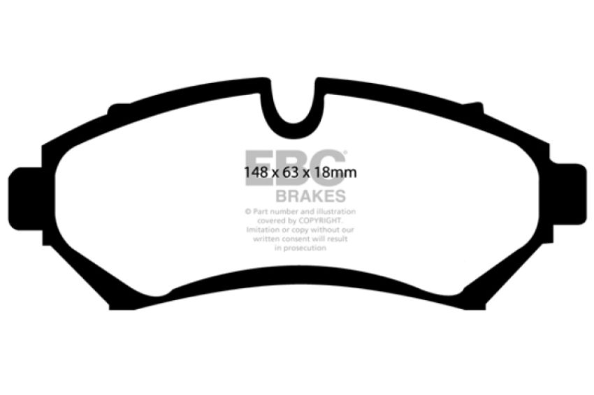 EBC Brakes UD753 Ultimax OEM Replacement Brake Pads