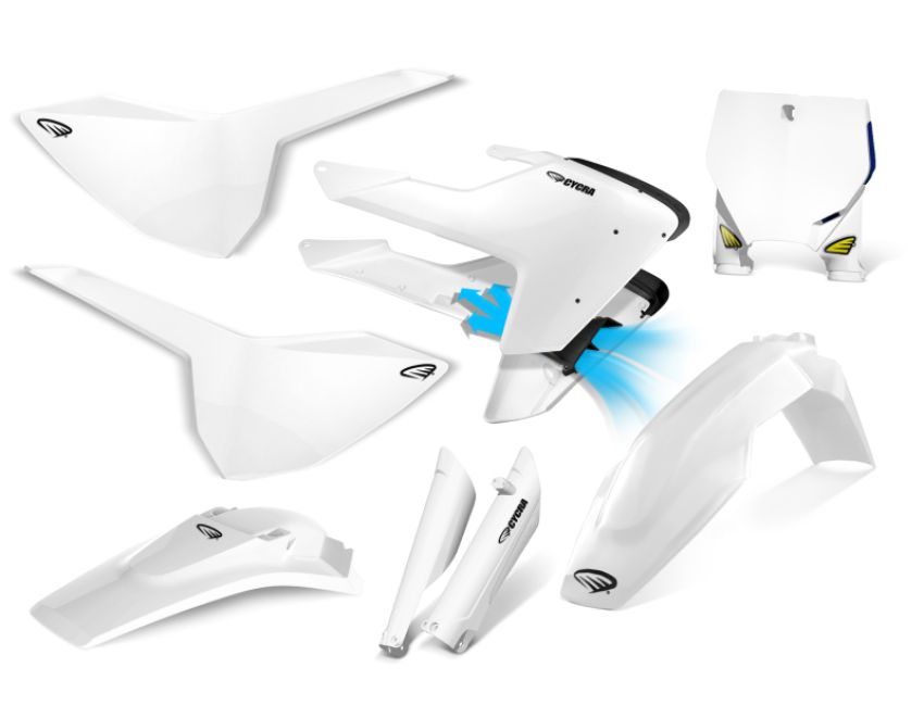 Cycra 16-18 Husqvarna FC/TC/ 17-18 FX/TX Powerflow Full Body Kit White