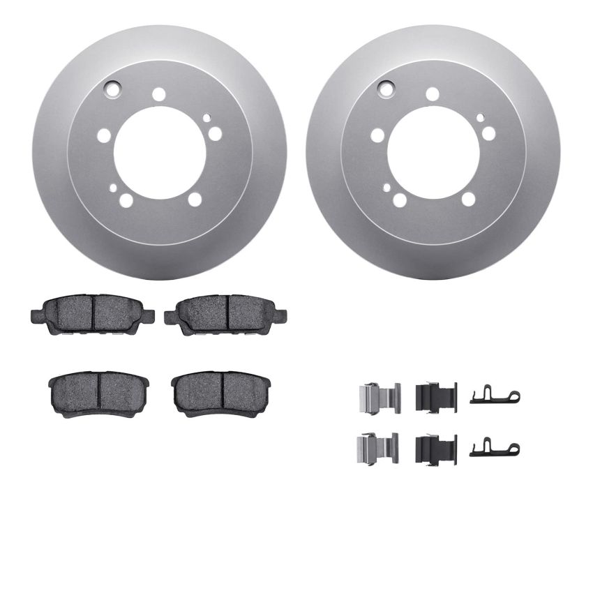 Dynamic Friction 4512-72057 Rotor Kit