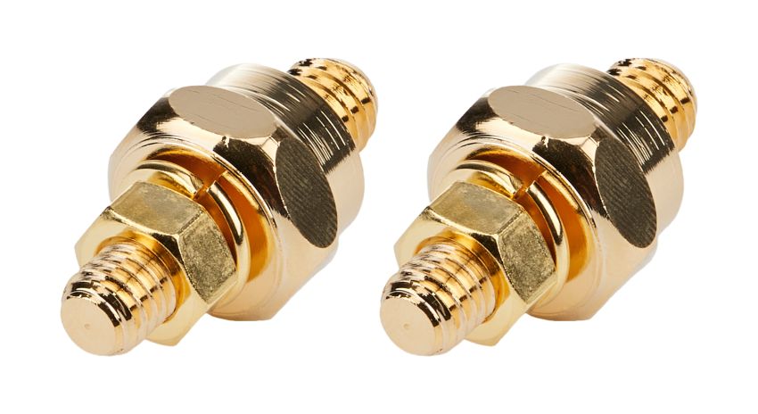 ALLSTAR PERFORMANCE ALL76122 Gold Side Post Terminal 1pr