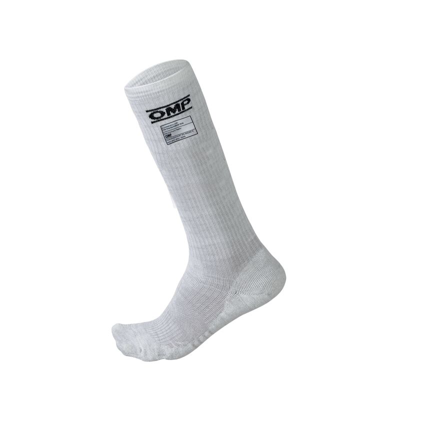 OMP RACING, INC. OMPIE0-0766-A01-020-L One Socks White Size Large