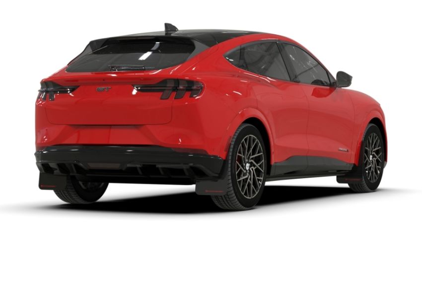 Rally Armor MF96-UR-BLK-RD Black Mud Flap/Red Logo