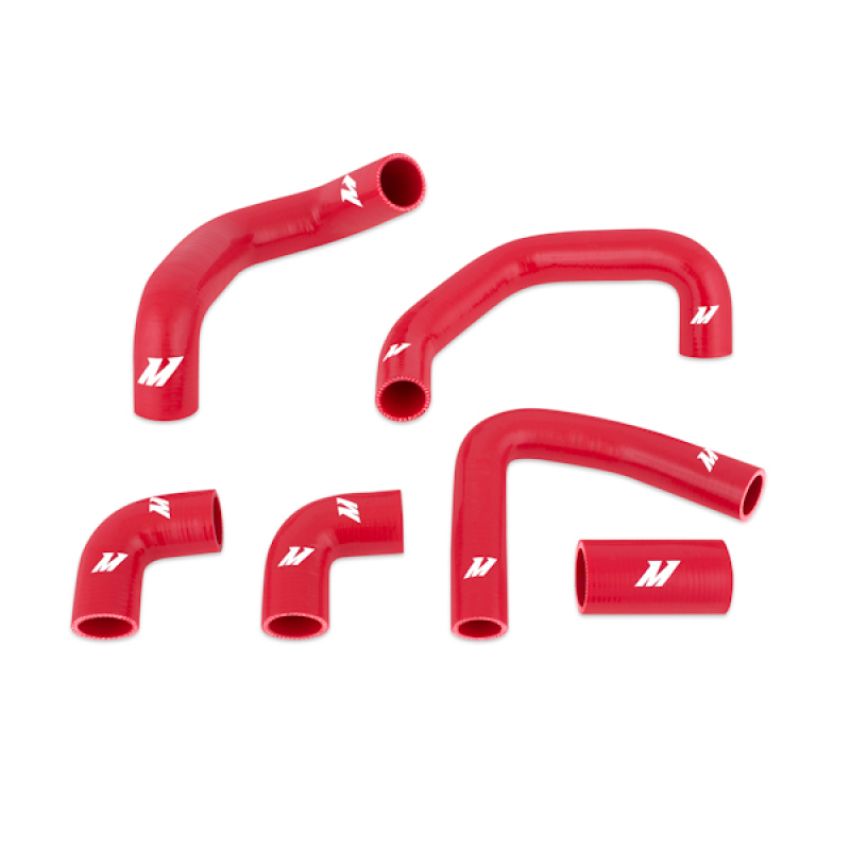 Mishimoto MMHOSE-VET-90RD 90-95 Chevy Corvette ZR1 Red Silicone Hose Kit
