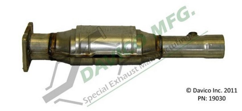 Davico 175762 CARB (CA, CO, NY, ME) Catalytic Converter Rear