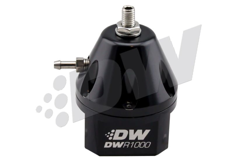 Fuel Pressure Regulator Adjustable  Black Finish
