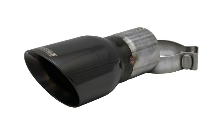 Corsa Performance TK006BLK Single 4.0in. Black PVD Pro-Series Universal Tip Kit (3.0in. Inlet-Clamp Include