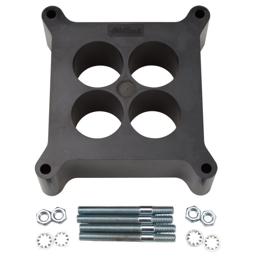 EDELBROCK EDE8713 Carburetor Spacer - 2in 4-Hole