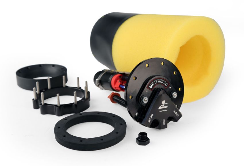 Aeromotive Fuel Pump Universal Phantom 200 60-psi 6-10in Depth