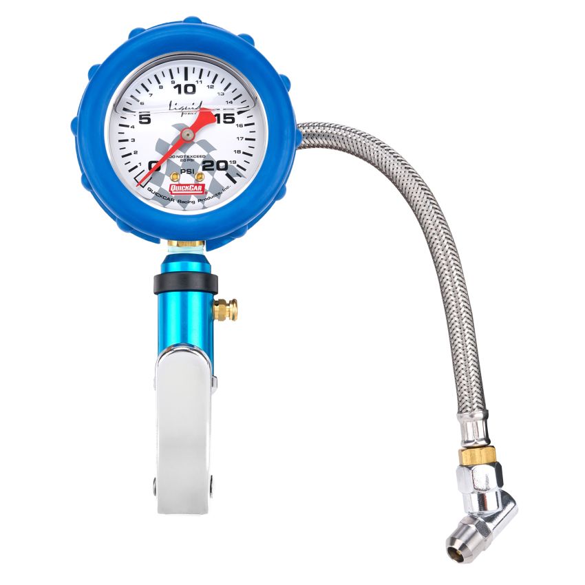 QUICKCAR RACING PRODUCTS QRP56-221 Tire Inflator 0-20psi Liquid