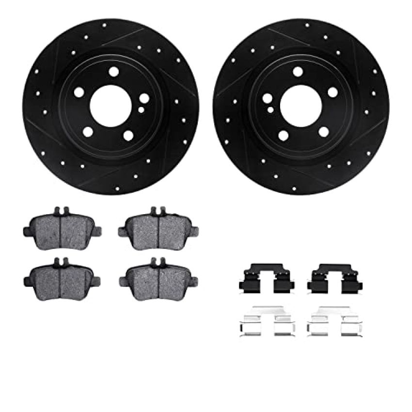 Dynamic Friction 8512-63139 Rotor Kit