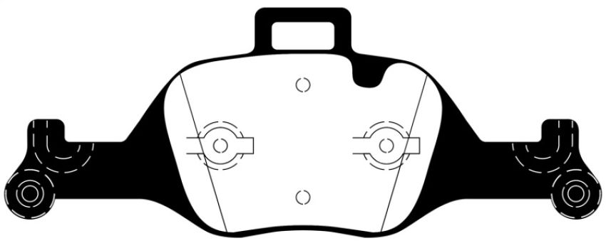 EBC Brakes UD2060 Ultimax OEM Replacement Brake Pads