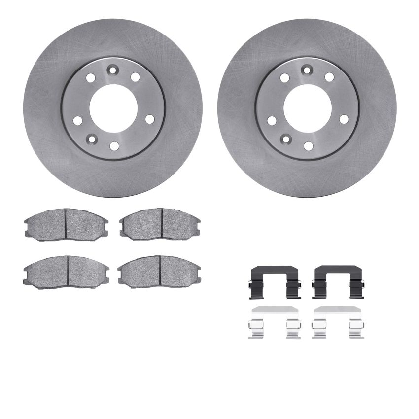 Dynamic Friction 6512-21135 Rotor Kit