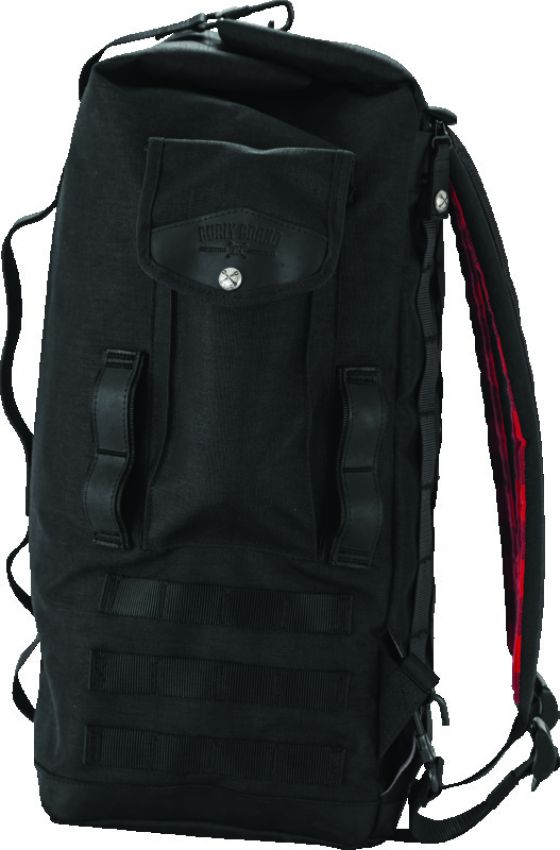 Burly Brand B15-1013B Voyager Sissy Bar Backpack - Black