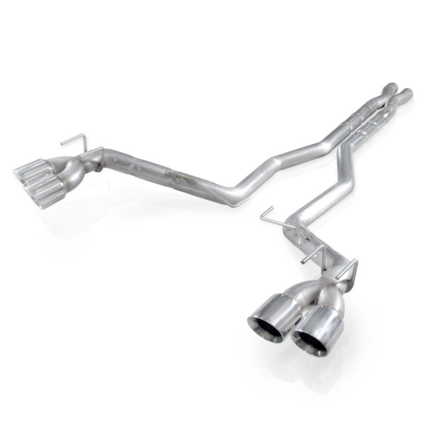 Stainless Works CA12CBL 2012-15 Camaro ZL1 6.2L 3in Catback Dual Chambered Exhaust X-Pipe Resonator Deletes