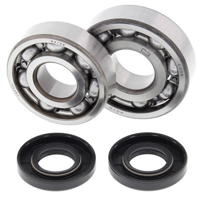 All Balls Racing 24-1007 85-87 Kawasaki KX125 Crank Shaft Bearing Kit