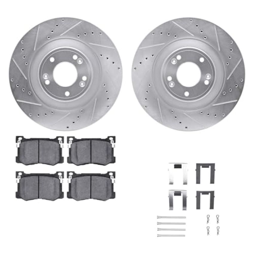 Dynamic Friction 7512-03070 Rotor Kit