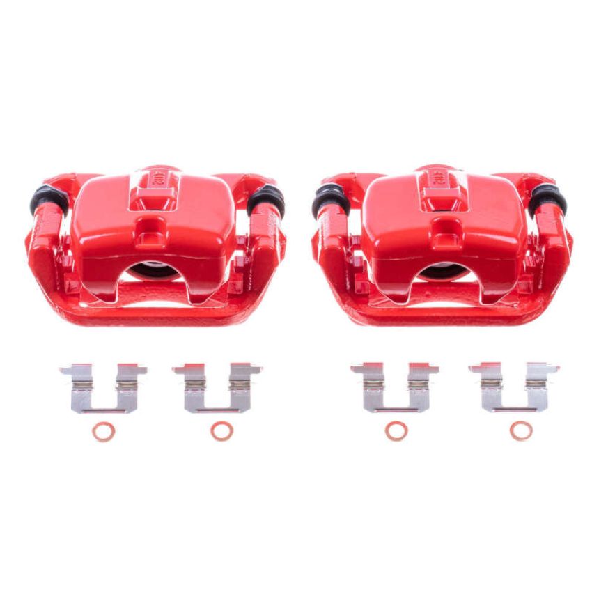 PowerStop S3350 Red Powder Coated Calipers