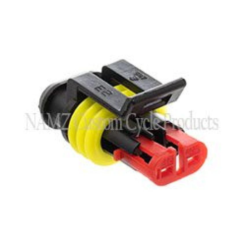 NAMZ NA-282080-1 05-09 Dresser / 05-11 FX Models OEM Front & Rear O2 Sensor Connctor w/Term & Seal (HD 72007-05)