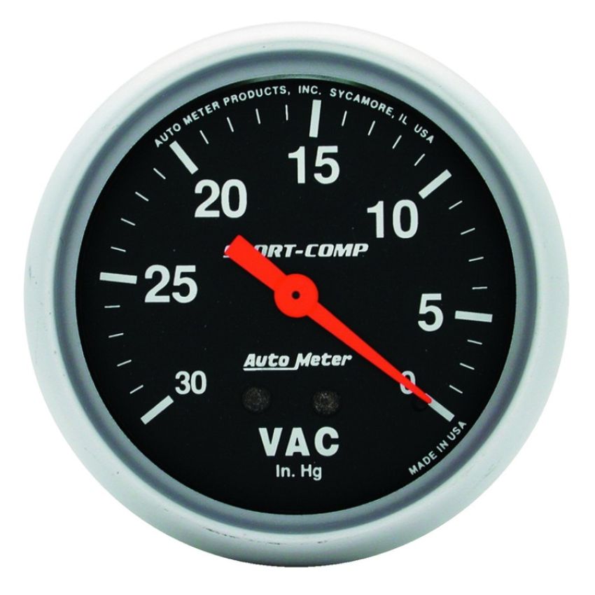 AutoMeter 3484 GAUGE, VACUUM, 2 5/8