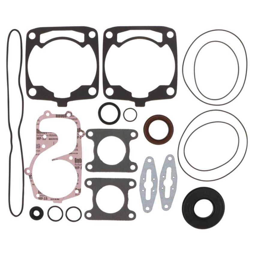 Vertex Pistons 711329 Vertex Gaskets 2015 Polaris 600 Rush Pro EFI Complete Gasket Kit w/ Oil Seals