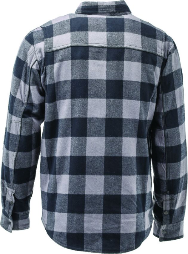 Kuryakyn 094523 Leather By River Road Vise Flannel Moto Shirt - Large