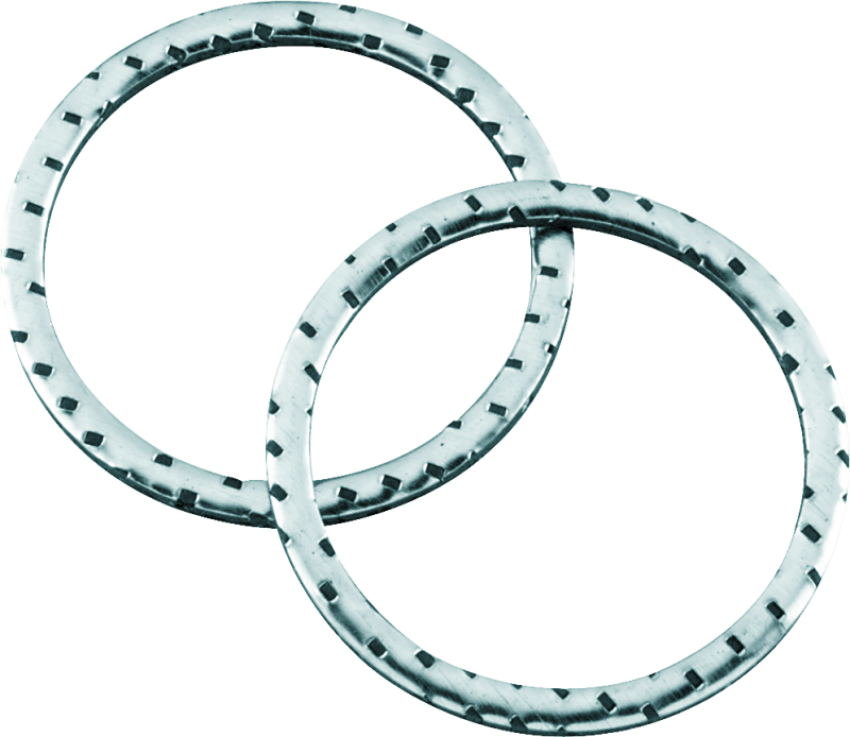 Bikers Choice 412990 84-Up Big Twin 86-Up XL Exhaust Flange Gasket - Pair (Replaces HD 65324-83)