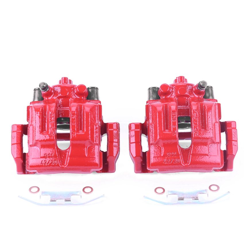 PowerStop S3226 Red Powder Coated Calipers