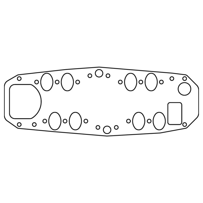 Cometic Gasket C15121 Cometic Ford 8BA/8CM Flathead V8 .060in KF Intake Manifold Gasket - 1948-1953