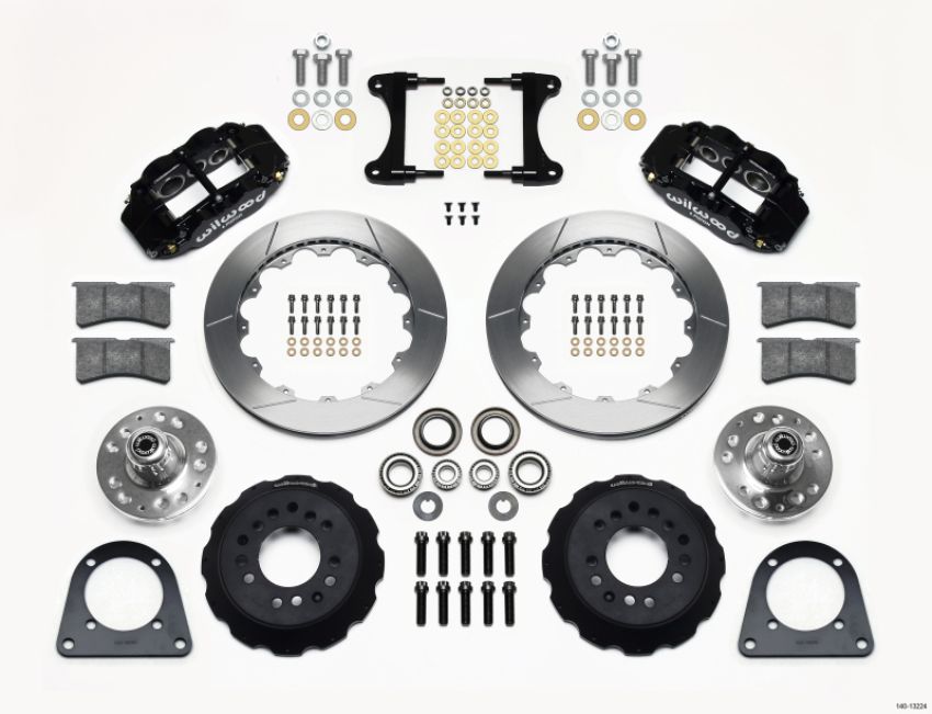 Wilwood 140-13224 Narrow Superlite 6R Front Hub Kit 12.88in TCI-IFS 71-78 (Pinto Based)
