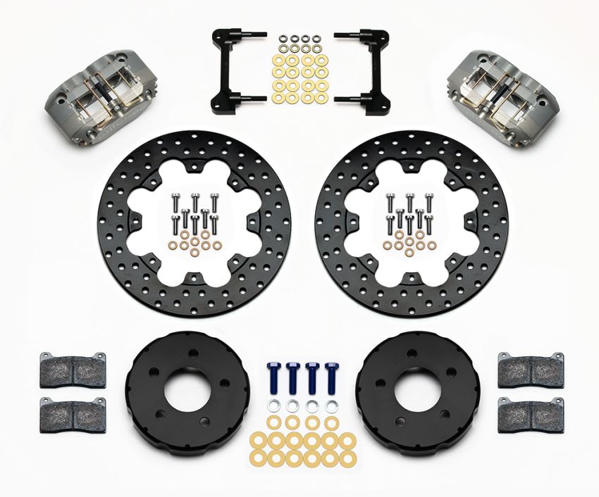 Wilwood 140-10015-D Dynapro Radial Front Drag Kit 11.75in Drilled 94-04 Mustang