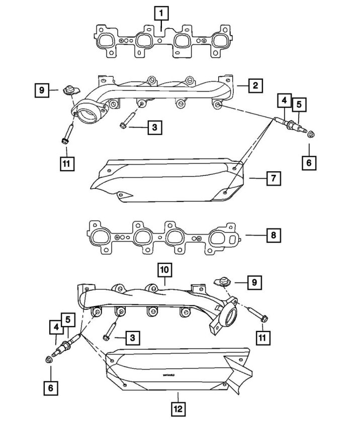 Genuine Mopar Stud 6508220AA