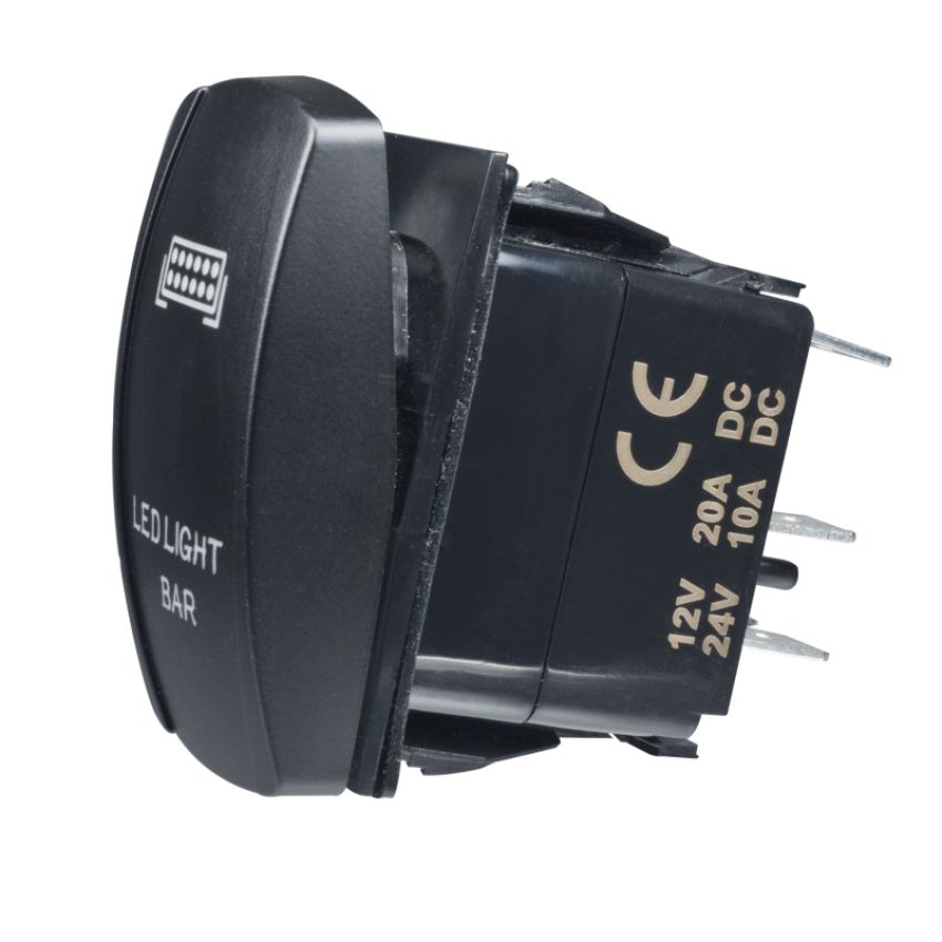 Oracle Lighting 2070-504 LED Light Bar Deluxe Rocker Switch, Black