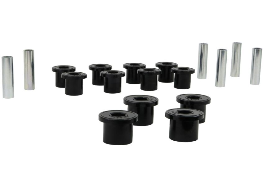 Whiteline W73820 1987-1995 Jeep Wrangler Spring - Eye Front/Rear And Shackle Bushing