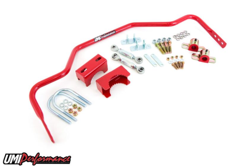 UMI Performance 3044-325-R 78-88 GM G-Body 1in Tubular Rear Sway Bar Chassis Mounted Pro-Tour