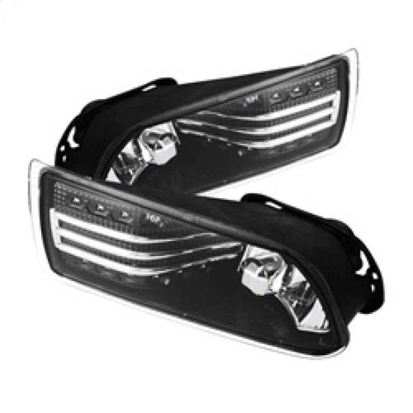 SPYDER 5071620 LED Fog Lights w/Switch - Clear