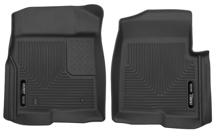 HUSKY LINERS HSK53311 Ford X-Act Contour Floor Liners Front Black