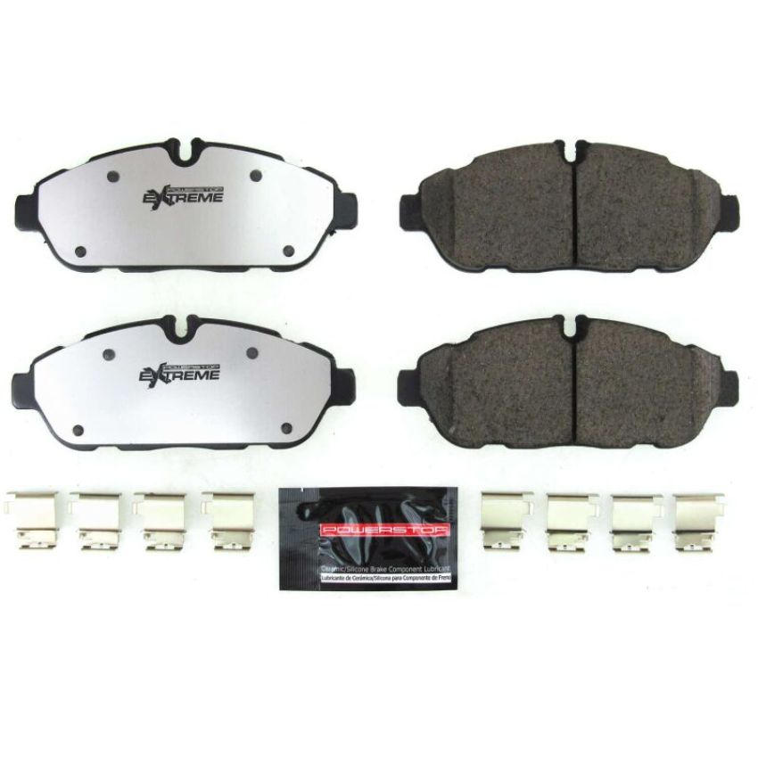 PowerStop Z36-2301 PowerStop - Z36 Truck and SUV Carbon-Fiber Ceramic Brake Pads with Hardware Kit