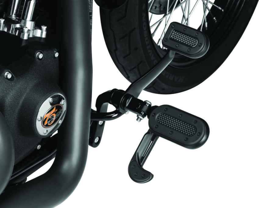 Kuryakyn 7038 Heavy Industry Brake Pedal Satin Black