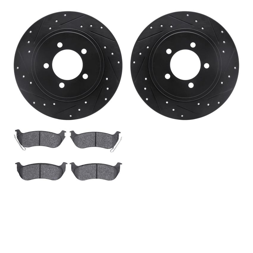 Dynamic Friction 8202-54007 Rotor Kit
