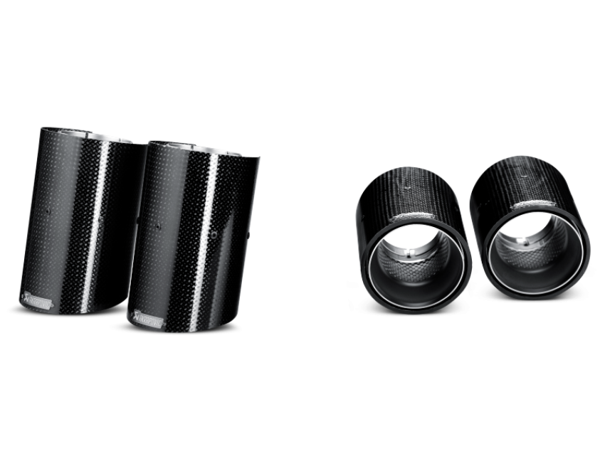 Akrapovic TP-CT/3 Tail pipe set (Carbon)