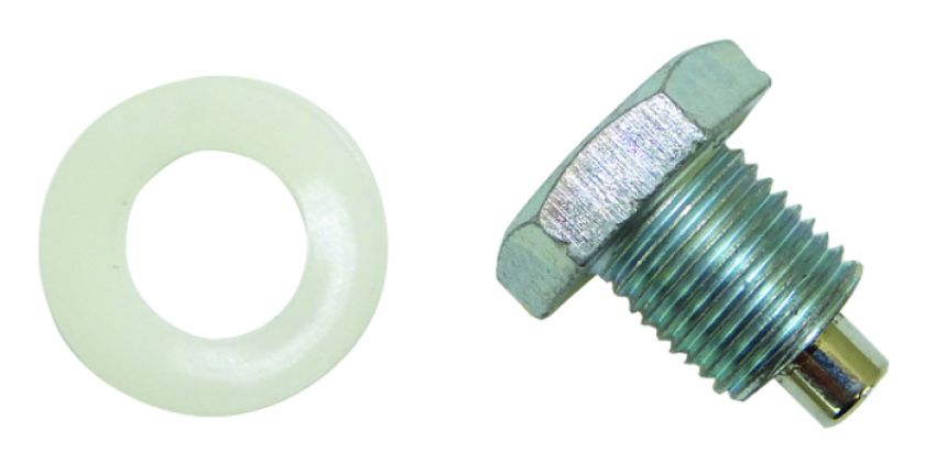 MOROSO MOR97001 Oil Pan Drain Plug - Clear Zinc