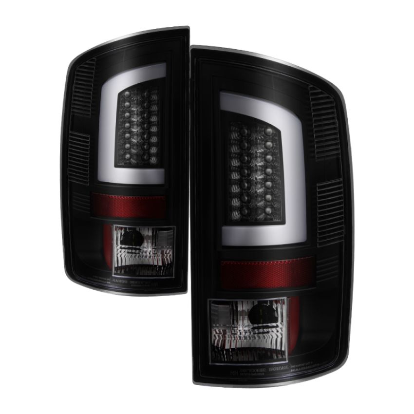 SPYDER 5084125 Light Bar LED Tail Lights - Version 3 - Black Smoke