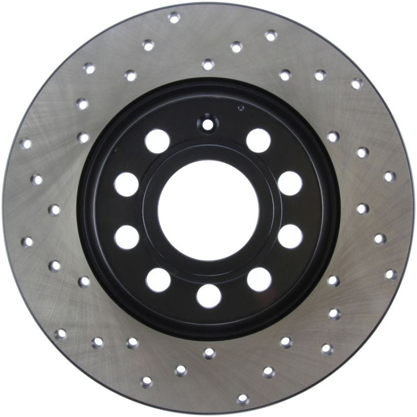 Stoptech 128.33099R 06-11 Audi A3 / 06-09 VW GTI Mk V / 05-10 Jetta (Exc Wagon) Drilled Right Rear Rotor
