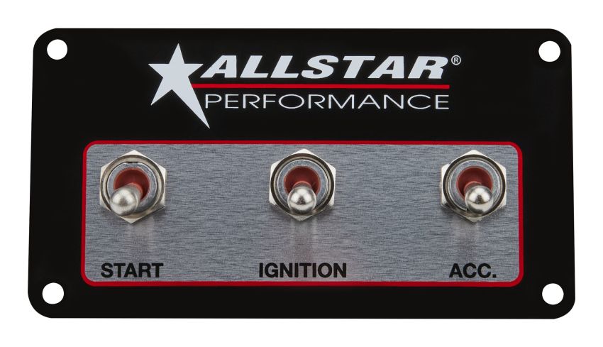ALLSTAR PERFORMANCE ALL80165 Weatherproof Switch Panel Three Switches